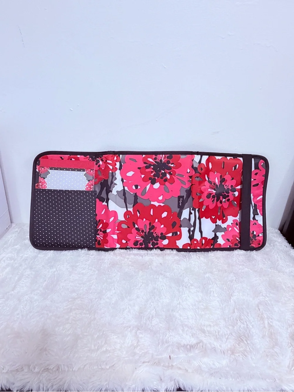Thirty One Fold Up Cover Carry Organizer Notepad iPad Tablet Case Bold Bloom